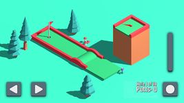 Captura de tela do apk Cartoon mini golf jogo 3D 1