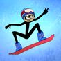 Ikona apk Stickman Snowboarder