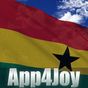 3D Ghana Flag Live Wallpaper Simgesi
