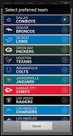 Screenshot  di Football NFL Schedule & Scores apk