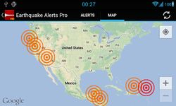 Alertas Terremoto Pro captura de pantalla apk 