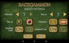 Backgammon Free στιγμιότυπο apk 14