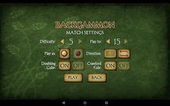 Backgammon Free στιγμιότυπο apk 5