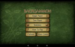 Backgammon Free στιγμιότυπο apk 4