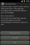 Privacy Scanner (Antispy) Free ekran görüntüsü APK 