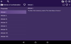 Screenshot 3 di United States Constitution apk