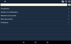 Screenshot 1 di United States Constitution apk