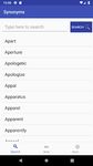 Captura de tela do apk English Synonyms Dictionary 17