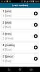 Captura de tela do apk Aprenda Espanhol - 50 langu 13