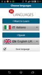 Learn Italian - 50 languages ekran görüntüsü APK 17