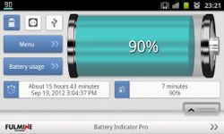 Скриншот 1 APK-версии Индикатор Заряда Батареи Pro
