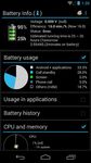 Скриншот 5 APK-версии Аккумулятор Виджет