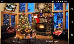 Christmas Fireplace LWP Full screenshot apk 10