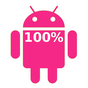 Pink Android Battery apk icon