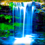 Wasserfall Live-Hintergrund Icon