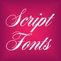Fonts Script for FlipFont Free의 apk 아이콘