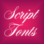 Fonts Script for FlipFont Free apk icon