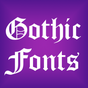 Gothic Fonts for FlipFont Free apk icon
