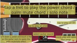 Elektrische gitaar PowerGuitar screenshot APK 