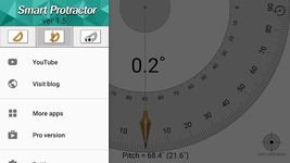 Скриншот 3 APK-версии Угломер : Smart Protractor