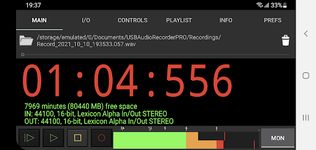 Captura de tela do apk USB Audio Recorder PRO 16