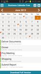 Business Calendar Free screenshot apk 3