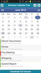 Business Calendar Free captura de pantalla apk 3