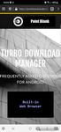 Tangkapan layar apk Turbo Download Manager 4