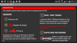 RaceTime - Cronometro GPS zrzut z ekranu apk 