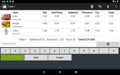 Captură de ecran TabShop - Point of Sale POS apk 12