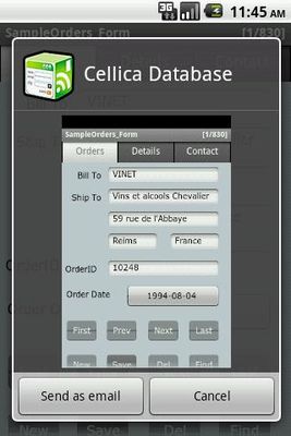 Image 2 of Cellica Database for Android