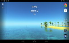 Скриншот  APK-версии Мальдивы 3D, True Weather