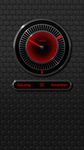 NEON RED Laser Clock Widget Bild 2