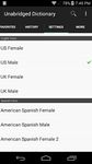 Unabridged Spanish Dictionary zrzut z ekranu apk 1
