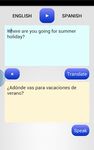 Screenshot 2 di SPANISH TRANSLATOR apk