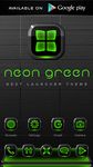 NEON GREEN Digi Clock Widget image 1
