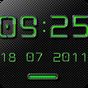 NEON GREEN Digi Clock Widget apk icon