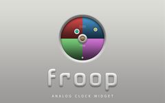 FROOP Analog Clock Widget ekran görüntüsü APK 2