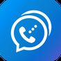 Free phone calls, free texting SMS on free number icon