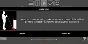 3D measurement app - Plumb-bob στιγμιότυπο apk 1