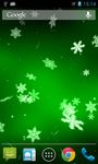 Captură de ecran Snowflake 3D Live Wallpaper apk 