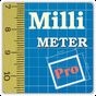 Millimeter Pro ruler on screen icon