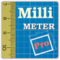 Millimeter Pro ruler on screen icon