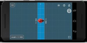 Millimeter Pro ruler on screen screenshot apk 13