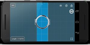 Millimeter Pro ruler on screen screenshot apk 12