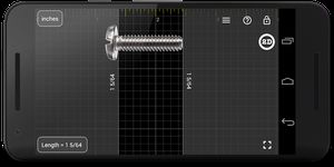 Millimeter Pro ruler on screen screenshot apk 10