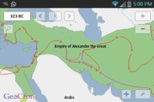 ภาพหน้าจอที่  ของ GeaCron History Maps