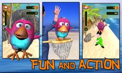 Captura de tela do apk Bird Run, Fly&Jump: Angry Race 5