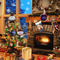 Ícone do Christmas Fireplace LWP