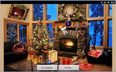 Screenshot 7 di Christmas Fireplace LWP apk